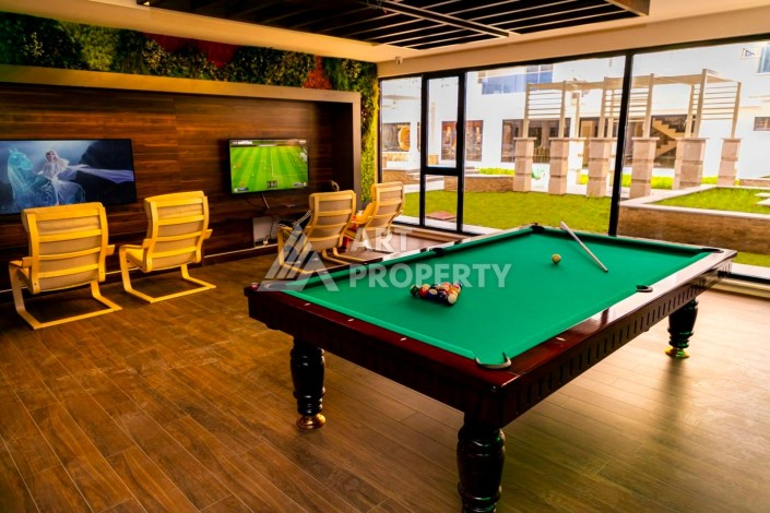 Квартира 1+1 в премиальном комплексе в районе Махмутлар — срочная продажа - Ракурс 19