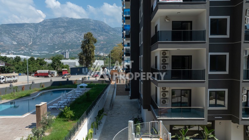 Элитные квартиры от 62 до 170 кв.м. в Махмутларе, 650 м до пляжа - Ракурс 10