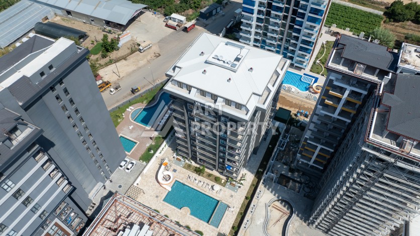 Элитные квартиры от 62 до 170 кв.м. в Махмутларе, 650 м до пляжа - Ракурс 40