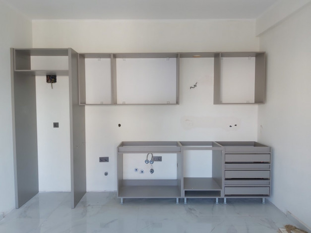 Двухкомнатная квартира в 350 метрах от Средиземного моря, 55 м2 - Ракурс 2