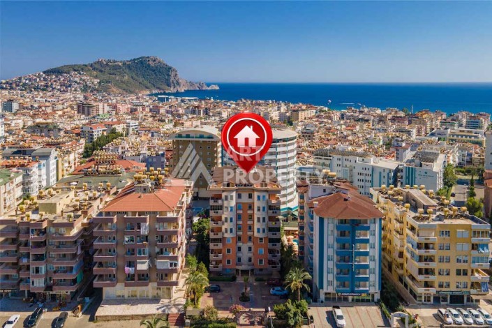 Меблированная квартира 2+1 в 700 м от пляжа Клеопатры - Ракурс 0