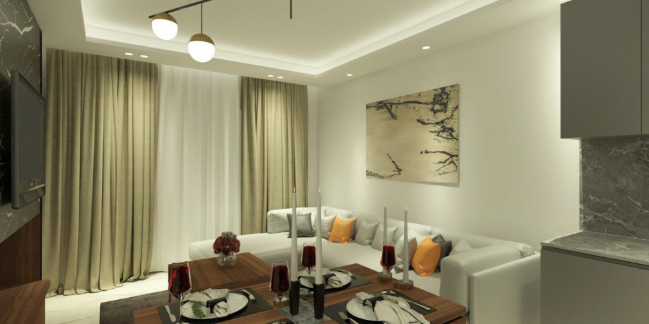 Двухкомнатная квартира в 350 метрах от Средиземного моря, 55 м2 - Ракурс 19