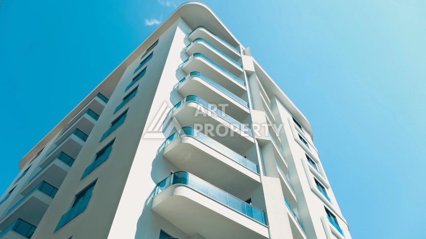 Квартира 1+1 в центре Алании, 650 м до пляжа Кейкубад - Ракурс 1