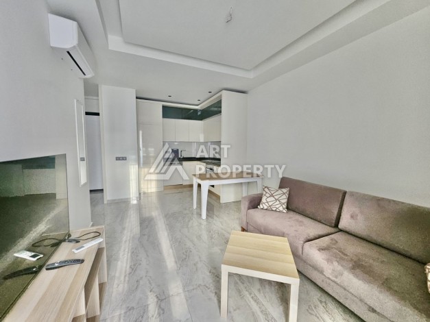 Квартира 1+1 в центре Алании, 650 м до пляжа Кейкубад - Ракурс 10