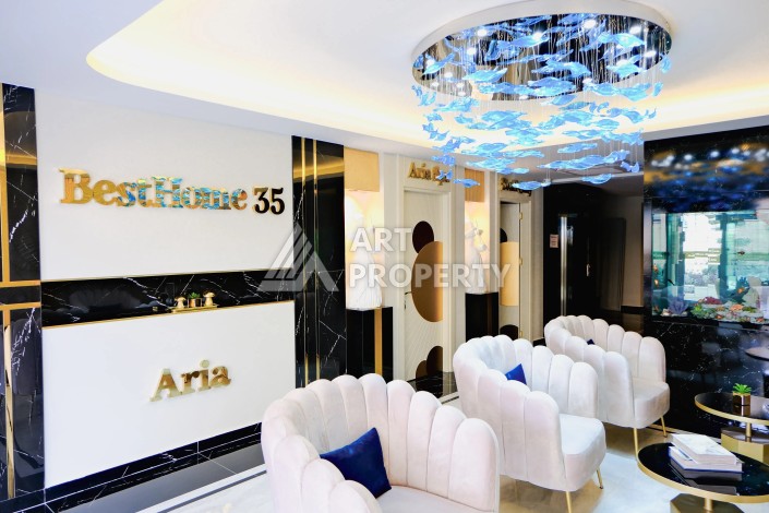 Квартира 1+1 в центре Алании, 650 м до пляжа Кейкубад - Ракурс 14