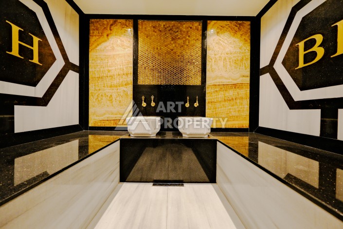 Квартира 1+1 в центре Алании, 650 м до пляжа Кейкубад - Ракурс 29