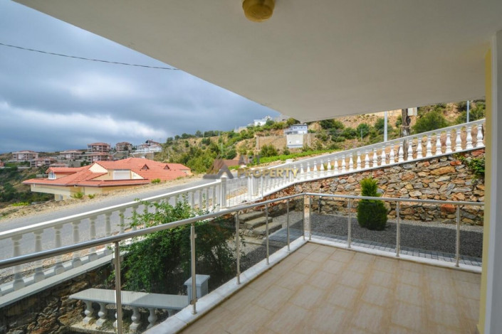 Квартира 2+1 с выходом на терассу и видом на море в районе Каргыджак, 95 м2 - Ракурс 4