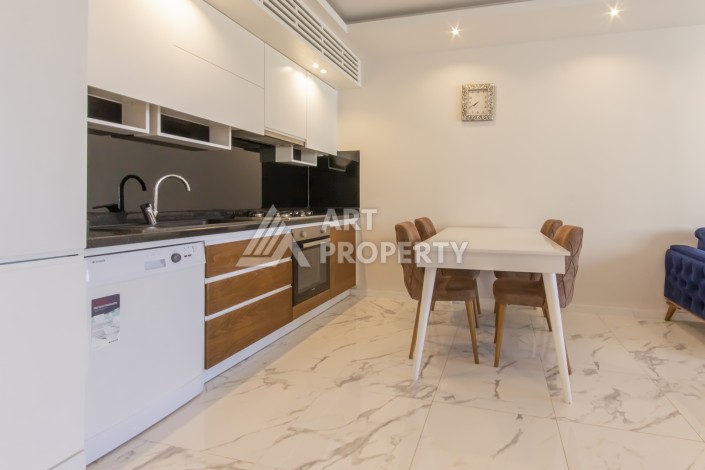 Просторная квартира 1+1 с видом на море в Махмутларе, 70 кв.м. - Ракурс 21