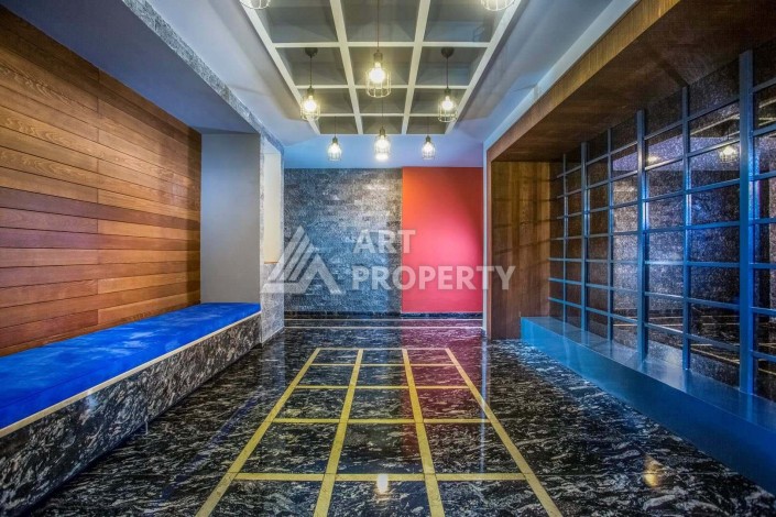 Просторная квартира 1+1 с видом на море в Махмутларе, 70 кв.м. - Ракурс 30