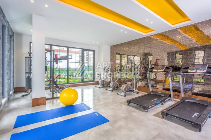 Просторная квартира 1+1 с видом на море в Махмутларе, 70 кв.м. - Ракурс 36