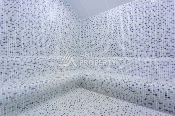 Просторная квартира 1+1 с видом на море в Махмутларе, 70 кв.м. - Ракурс 40