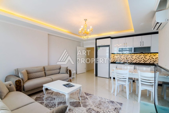 Просторная квартира 1+1 площадью 70 м² в уютном жилом комплексе у моря - Ракурс 11