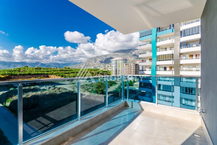 Просторная квартира 1+1 площадью 70 м² в уютном жилом комплексе у моря - Ракурс 16