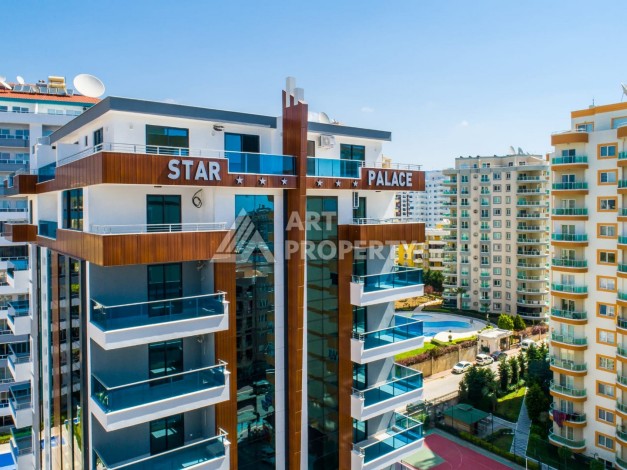 Просторная квартира 1+1 площадью 70 м² в уютном жилом комплексе у моря - Ракурс 19