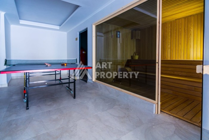 Просторная квартира 1+1 площадью 70 м² в уютном жилом комплексе у моря - Ракурс 21