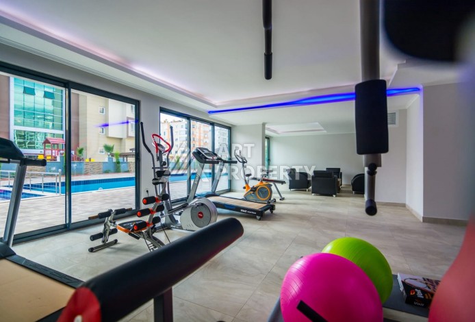 Просторная квартира 1+1 площадью 70 м² в уютном жилом комплексе у моря - Ракурс 23