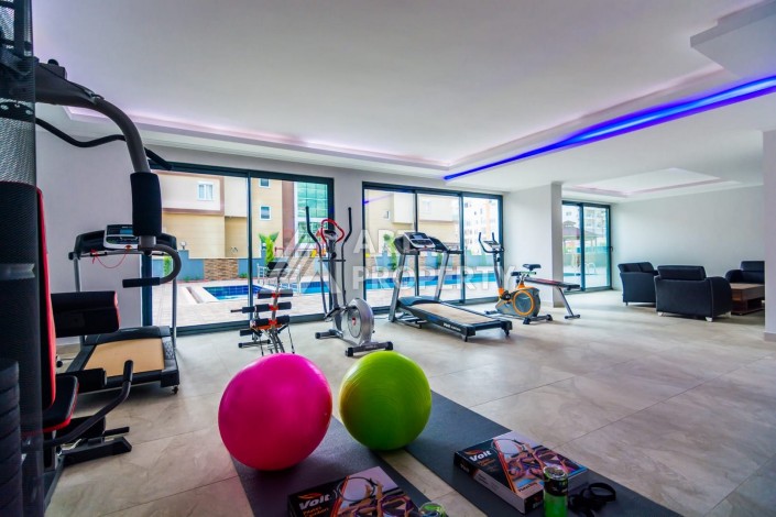 Просторная квартира 1+1 площадью 70 м² в уютном жилом комплексе у моря - Ракурс 25