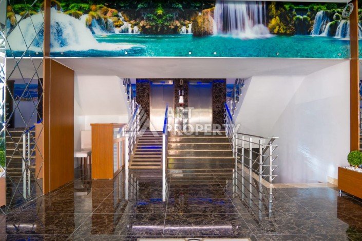 Просторная квартира 1+1 площадью 70 м² в уютном жилом комплексе у моря - Ракурс 33