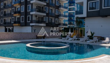 Квартиры 1+1 в люкс-резиденции, 650 м до моря в Махмутларе - Ракурс 3