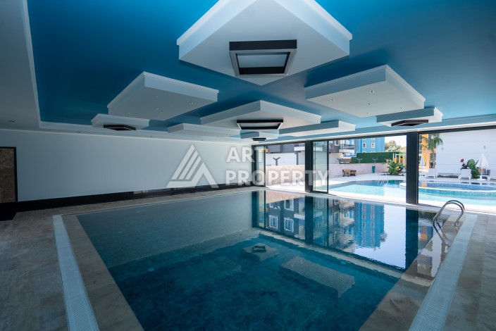 Квартиры 1+1 в люкс-резиденции, 650 м до моря в Махмутларе - Ракурс 5