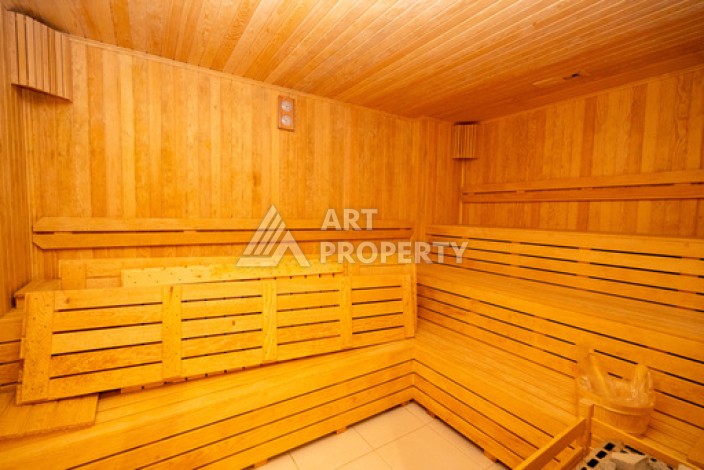 Квартиры 1+1 в люкс-резиденции, 650 м до моря в Махмутларе - Ракурс 8