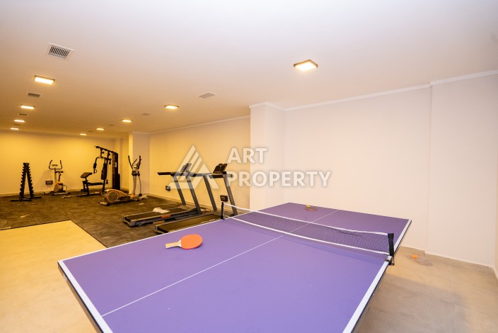 Квартиры 1+1 в люкс-резиденции, 650 м до моря в Махмутларе - Ракурс 9