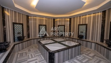 Квартиры 1+1 в люкс-резиденции, 650 м до моря в Махмутларе - Ракурс 11