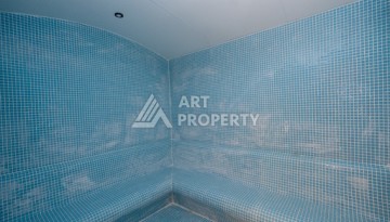 Квартиры 1+1 в люкс-резиденции, 650 м до моря в Махмутларе - Ракурс 14