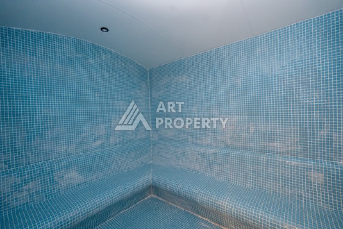 Квартиры 1+1 в люкс-резиденции, 650 м до моря в Махмутларе - Ракурс 13