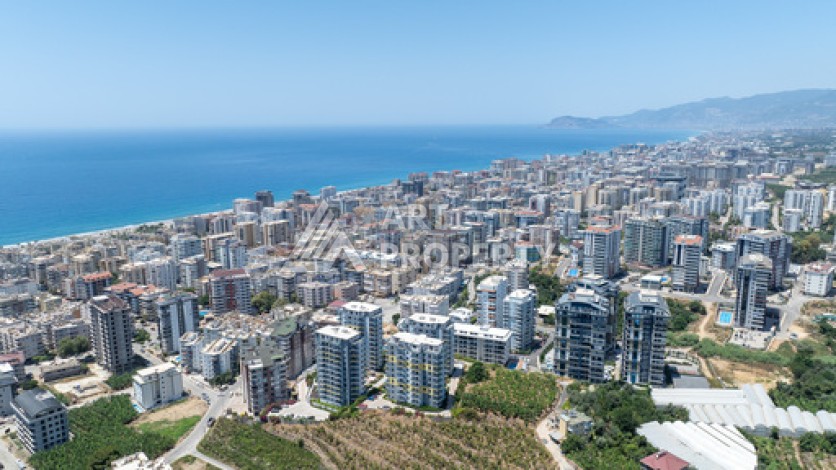 Квартиры 1+1 в люкс-резиденции, 650 м до моря в Махмутларе - Ракурс 22