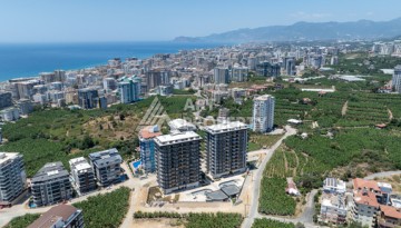 Квартиры 1+1 в люкс-резиденции, 650 м до моря в Махмутларе - Ракурс 24