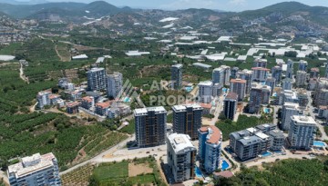 Квартиры 1+1 в люкс-резиденции, 650 м до моря в Махмутларе - Ракурс 26