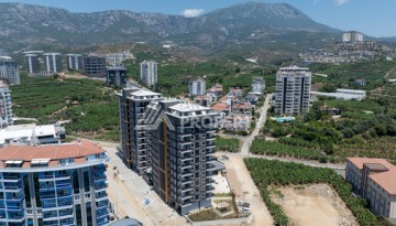 Квартиры 1+1 в люкс-резиденции, 650 м до моря в Махмутларе - Ракурс 27