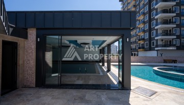 Квартиры 1+1 в люкс-резиденции, 650 м до моря в Махмутларе - Ракурс 33