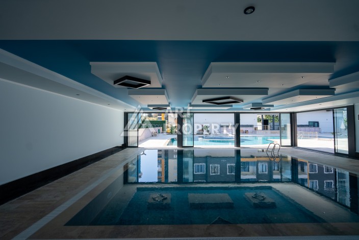 Квартиры 1+1 в люкс-резиденции, 650 м до моря в Махмутларе - Ракурс 33