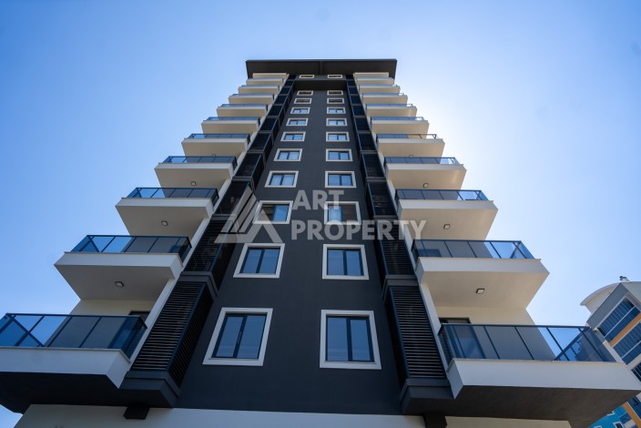 Квартиры 1+1 в люкс-резиденции, 650 м до моря в Махмутларе - Ракурс 36