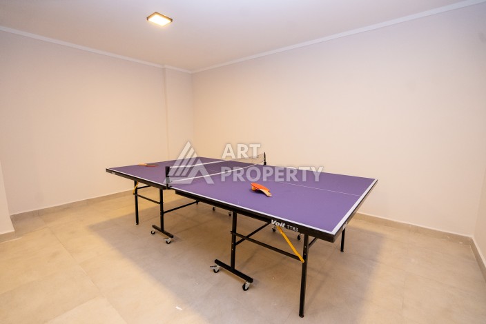 Квартиры 1+1 в люкс-резиденции, 650 м до моря в Махмутларе - Ракурс 37