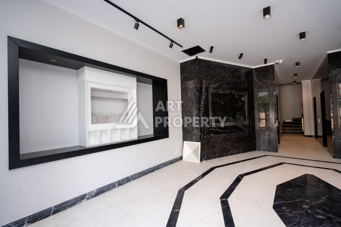 Квартиры 1+1 в люкс-резиденции, 650 м до моря в Махмутларе - Ракурс 39