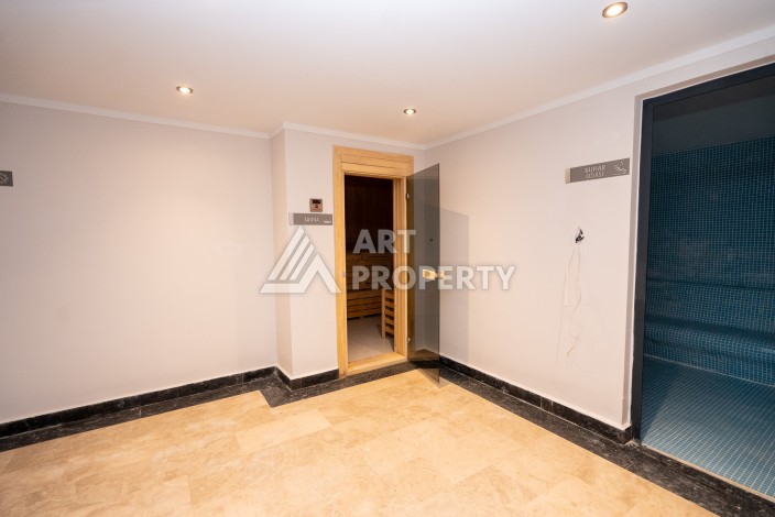 Квартиры 1+1 в люкс-резиденции, 650 м до моря в Махмутларе - Ракурс 46