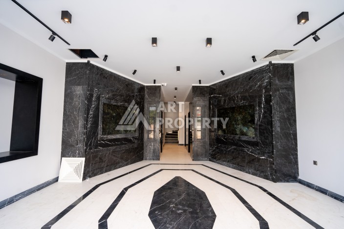 Квартиры 1+1 в люкс-резиденции, 650 м до моря в Махмутларе - Ракурс 47