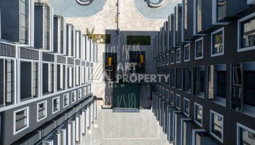 Квартиры 1+1 в люкс-резиденции, 650 м до моря в Махмутларе - Ракурс 51