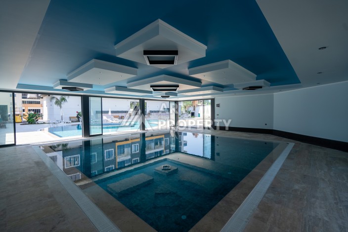 Квартиры 1+1 в люкс-резиденции, 650 м до моря в Махмутларе - Ракурс 55