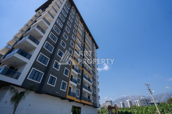 Квартиры 1+1 в люкс-резиденции, 650 м до моря в Махмутларе - Ракурс 59