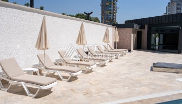 Квартиры 1+1 в люкс-резиденции, 650 м до моря в Махмутларе - Ракурс 67