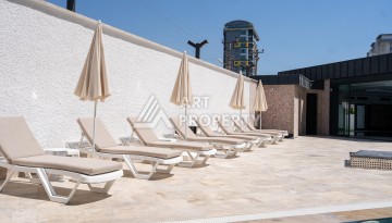 Квартиры 1+1 в люкс-резиденции, 650 м до моря в Махмутларе - Ракурс 68