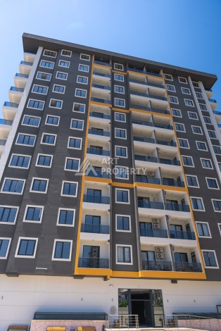 Квартиры 1+1 в люкс-резиденции, 650 м до моря в Махмутларе - Ракурс 73