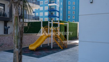 Квартиры 1+1 в люкс-резиденции, 650 м до моря в Махмутларе - Ракурс 75