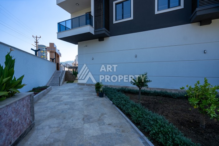 Квартиры 1+1 в люкс-резиденции, 650 м до моря в Махмутларе - Ракурс 75