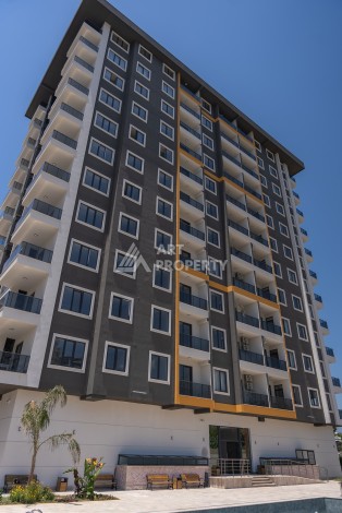 Квартиры 1+1 в люкс-резиденции, 650 м до моря в Махмутларе - Ракурс 76