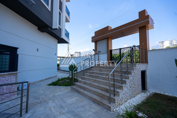 Квартиры 1+1 в люкс-резиденции, 650 м до моря в Махмутларе - Ракурс 77